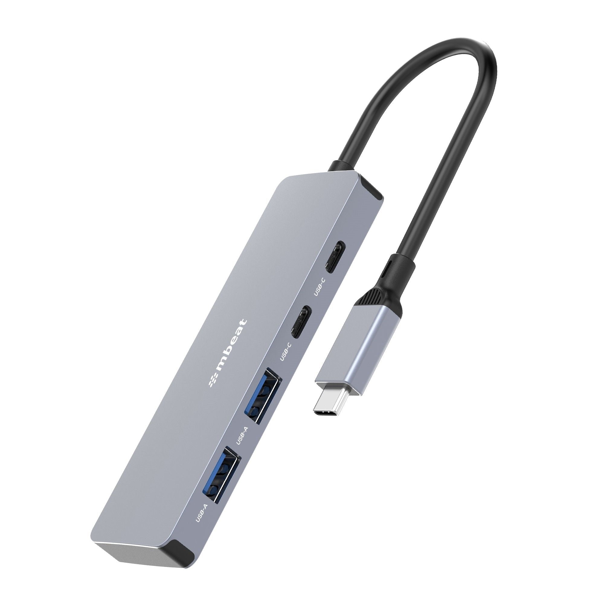 mbeat Elite 4-Port 10Gbps USB-C Gen 2 Hub (2A+2C)  Blazing Fast Gen 2 Speeds  Versatile USB Connectivity  Effortless Data Expansion  Weight: 67g mbeat Elite 4-Port 10Gbps USB-C Gen 2 Hub (2A+2C)  Blazing Fast Gen 2 Speeds  Versatile USB Connectivity  Effortless Data Expansion  Weight: 67g